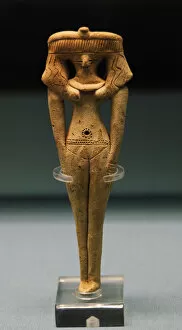 Terracottas female figure. Egypt