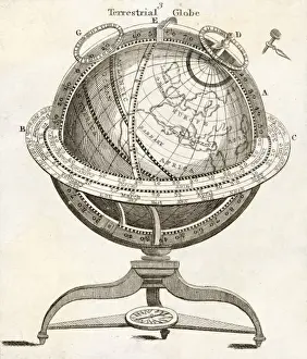 Terrestrial Prints: Terrestrial Globe