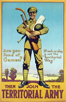 Recruitment Gallery: Territorial Army Poster