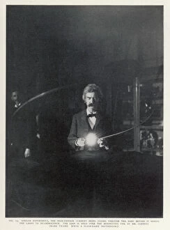 1895 Collection: Tesla Coil - Twain