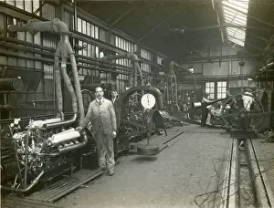 Test house in the Napier factory
