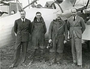 Pilots Prints: Test pilots - Summers, Lucas, Bulman and Hindmarsh