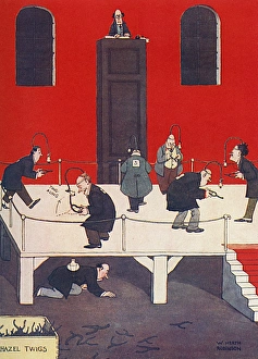 Hazel Collection: Testing Candidates by William Heath Robinson