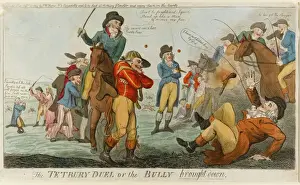 Brought Prints: The Tetbury Duel or the bully brought down
