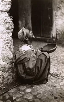 Sings Collection: Tetouan - Street Beggar