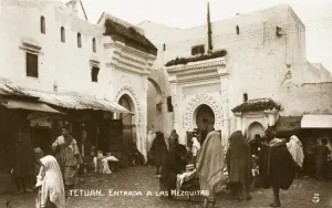 Entrance Way Prints: Tetuan, Morocco - Entrance to the Mosque