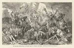 1410 Prints: TEUTONIC KNIGHTS ATTACK