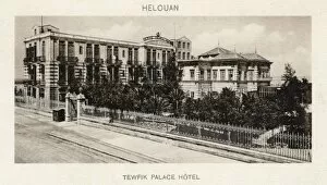 Images Dated 26th August 2016: Tewfik Palace Hotel in Helwan (Helouan), Egypt