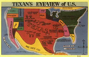 Images Dated 24th April 2012: A Texans eye view of the USA