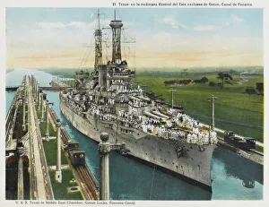 Locks Collection: TEXAS IN GATUN LOCKS