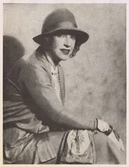 Tear Prints: Texas Guinan, Broadway cabaret Queen, New York, 1931