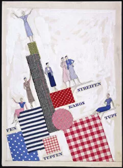 Checks Collection: Textile Collage 1928