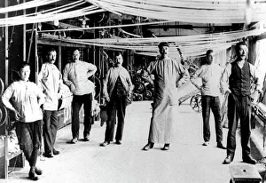 Textile workers Victorian period