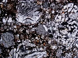 Microscopic Collection: Textures of different chondrule types