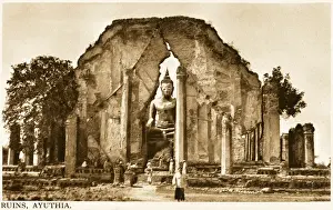 Thailand Prints: Thailand - Ayutthaya - Ruins