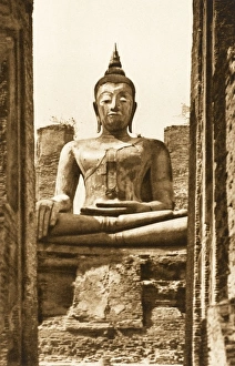 Thailand - Ayutthaya - Statue of Buddha Thailand - Ayutthaya - Statue of Buddha