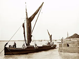 Thames barge Levitt, Victorian period