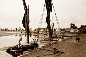 Thames barge, Maldon, Essex