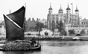 Thames barge, Tower of London