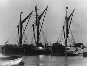 Hard Prints: Thames Barges