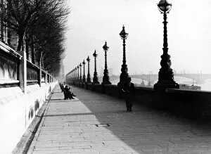 Images Dated 10th August 2011: Thames Embankment