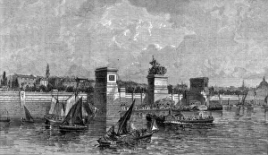 Thames Embankment, London, 1863