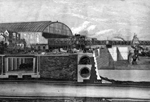 Images Dated 29th May 2012: Thames Embankment Section
