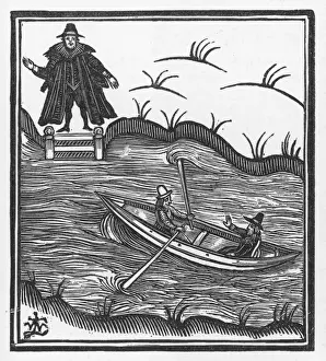 1684 Prints: Thames Ferryboat