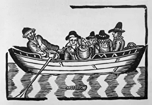 Ferries Gallery: Thames Ferryman 1680