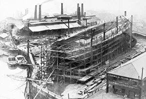 Thames Iron Works, Ship building, London