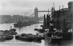 Giving Prints: The Thames from London Bridge