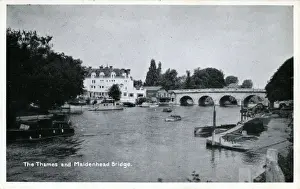Maidenhead Prints: The Thames & Maidenhead Bridge, Maidenhead, Berkshire
