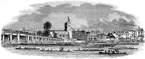 Participating Gallery: The Thames Regatta at Fulham, London, 1843