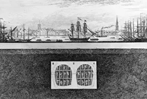 Thames River and Tunel cross section