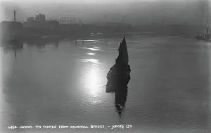 Bustling Prints: The Thames from Vauxhall Bridge