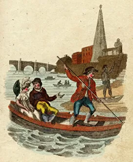 Ferries Gallery: Thames Waterman 1804