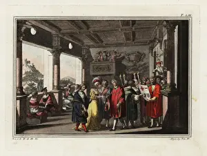Tourney Prints: A thanksgiving ceremony and show of heraldic