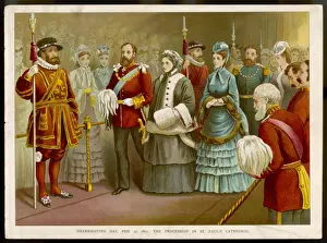 Beef Eater Prints: Thanksgiving Day 1872