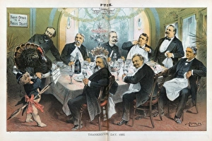Thanksgiving day, 1885 Thanksgiving day, 1885