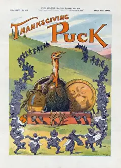 Thanks Giving Prints: Thanksgiving Puck