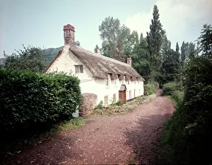 Thatched cottages, Dunster