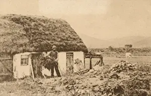 Thatching Prints: Thatching - Hede, Sweden