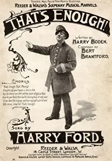 Bert Prints: Thats Enough!, by Harry Boden and Bert Brantford