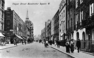 Thayer Prints: Thayer Street, Manchester Square, London