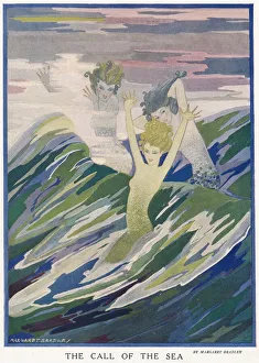Images Dated 16th January 2020: The Call of the Sea by Margaret Bradley
