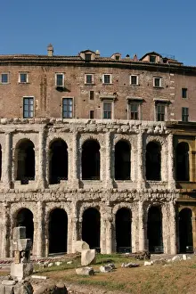 Theater of Marcellus. Roma. Italy. Roman Art