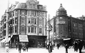 Theater Square, Nottingham in the 1920s