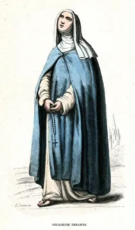 Images Dated 18th June 2019: THEATINE NUN