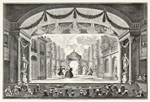 C 1760 Prints: Theatre / Amsterdam C1760
