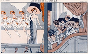 Images Dated 19th April 2011: Theatre from a Box 1909